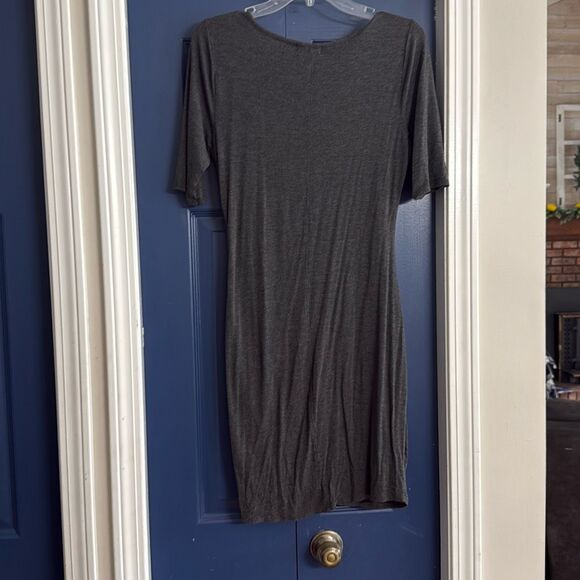 Maurices 24/7 Grey Sheath Dress Size S - Picture 7 of 7